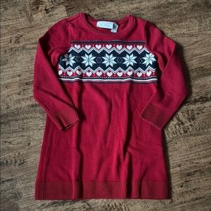 Red Snowflake Sweater